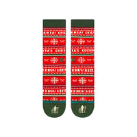 I Know Him Crew Socks-Red-STANCE