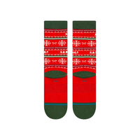 I Know Him Crew Socks-Red-STANCE