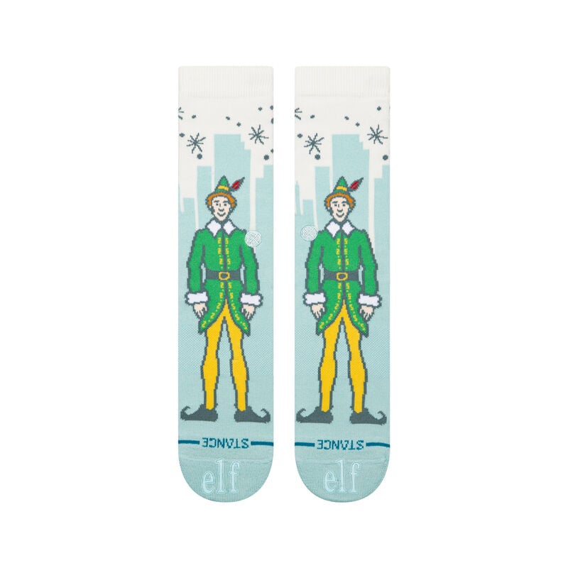 Elf X STANCE Crew Socks - Ice Blue