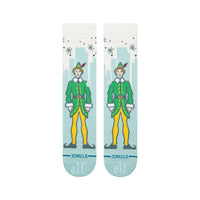 Elf X STANCE Crew Socks - Ice Blue