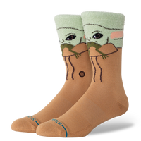 Star Wars Fuzzy Crew Socks - Green