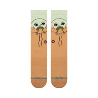 Star Wars Fuzzy Crew Socks - Green