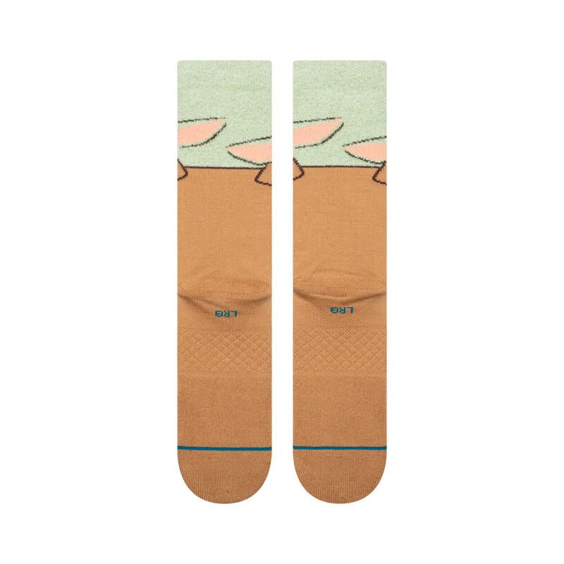 Star Wars Fuzzy Crew Socks - Green