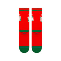 Elf X STANCE Crew Socks - Red