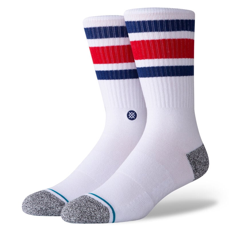 STANCE Boyd Stripe Crew Socks Blue