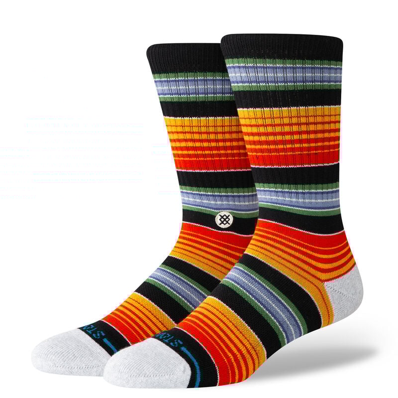 Rockford Cotton Crew Socks - Multi - STANCE