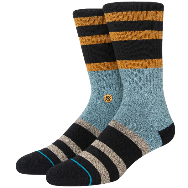 STANCE Staggered Socks Washed Black