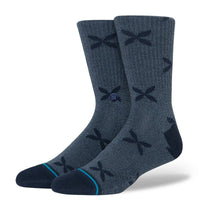 STANCE Butter Blend Crew Socks- Whiffenpoof Navy