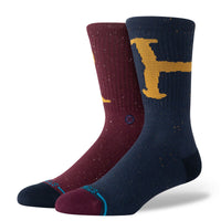 Ron & Harry Crew Socks-Navy-STANCE