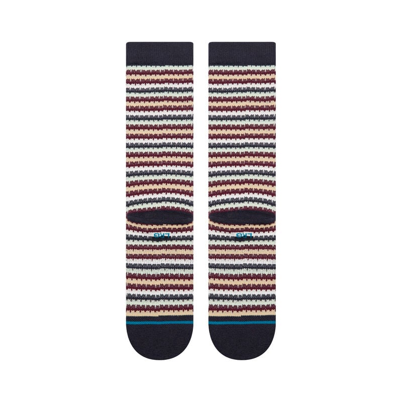 Cotton Crew Medium Cushion - Waffle Knit Navy