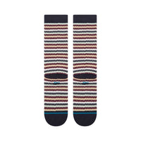 Cotton Crew Medium Cushion - Waffle Knit Navy