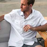 Perf. Western Shirt - White