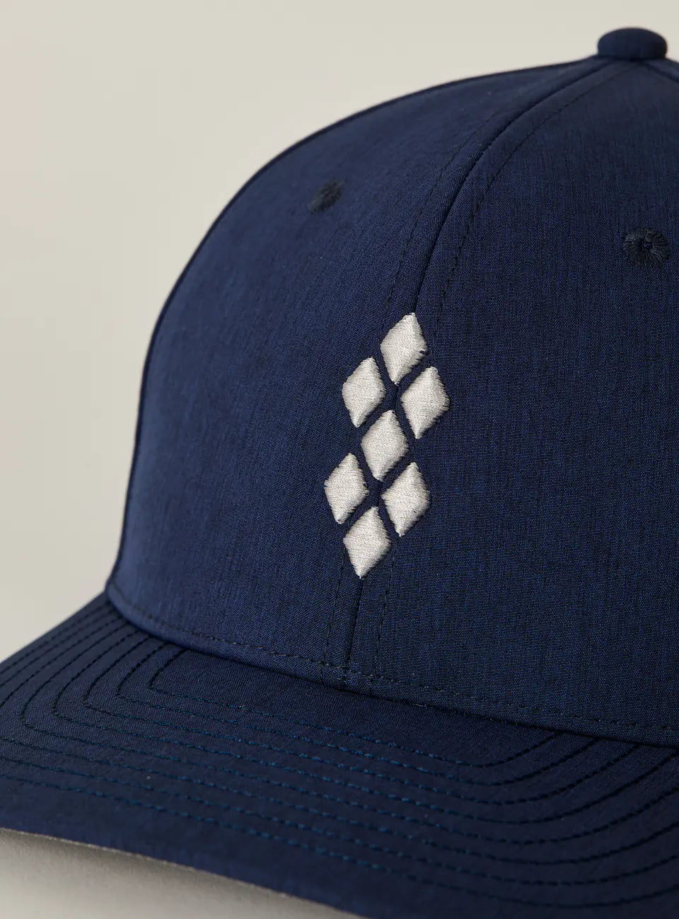 Overland Hat-Navy-7 Diamonds