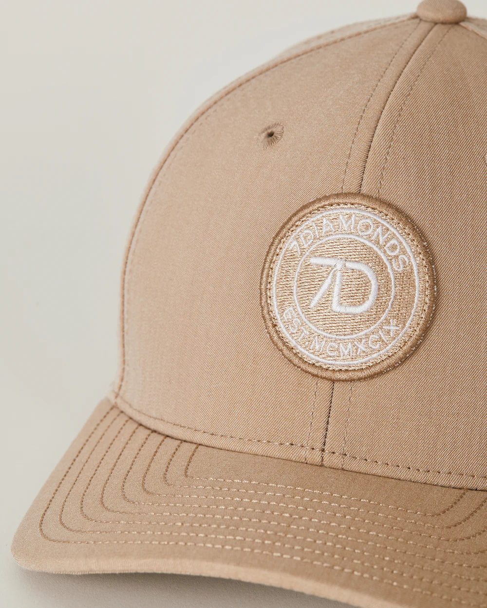 Fairway Hat-Sand-7 Diamonds