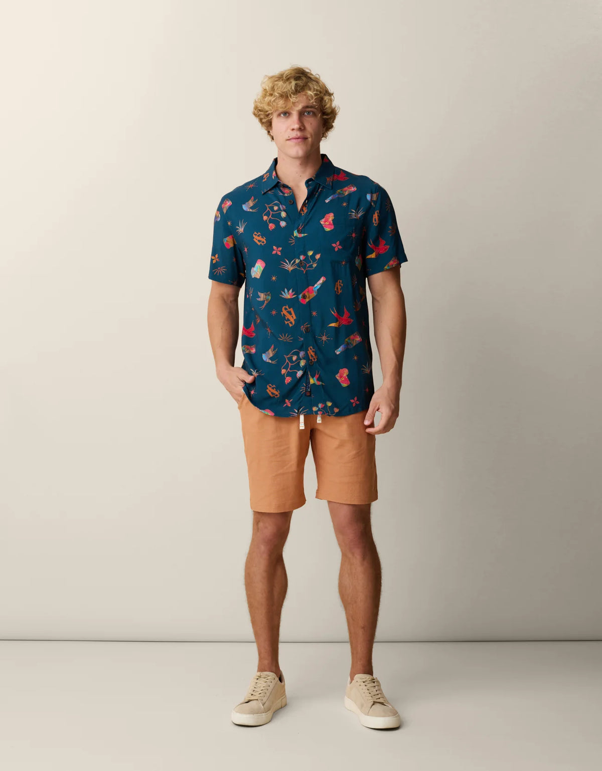 El Sativo Tequila Nighthawk Button Up