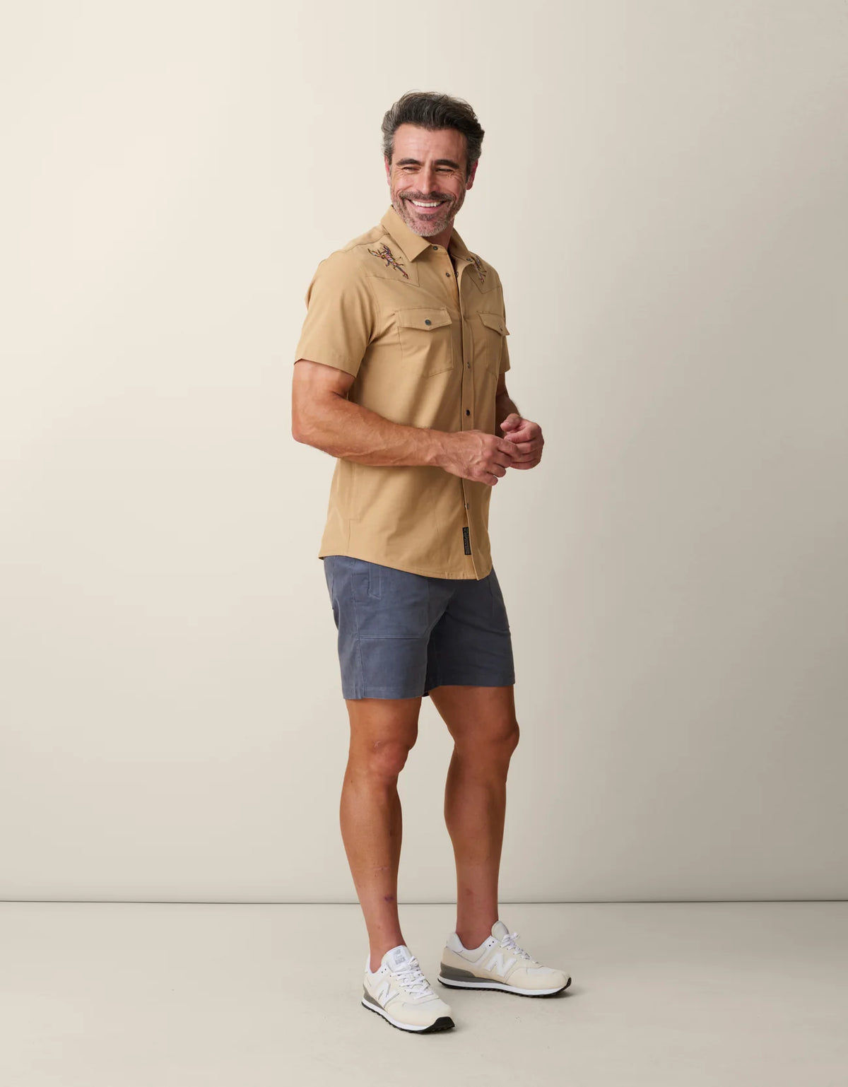 2 Stingers - Front Snap Button Up