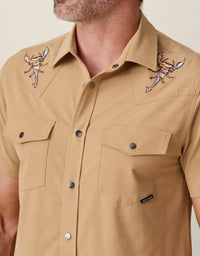 2 Stingers - Front Snap Button Up