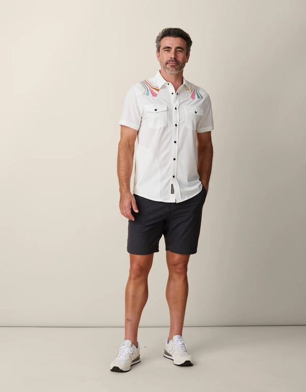 Retro Rays - Front Snap Button Up