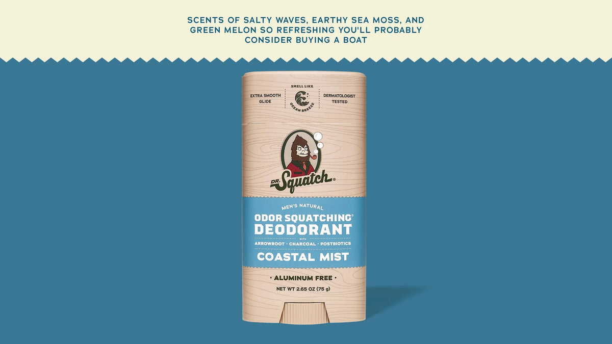 Dr. Squatch Coastal Mist Deodorant