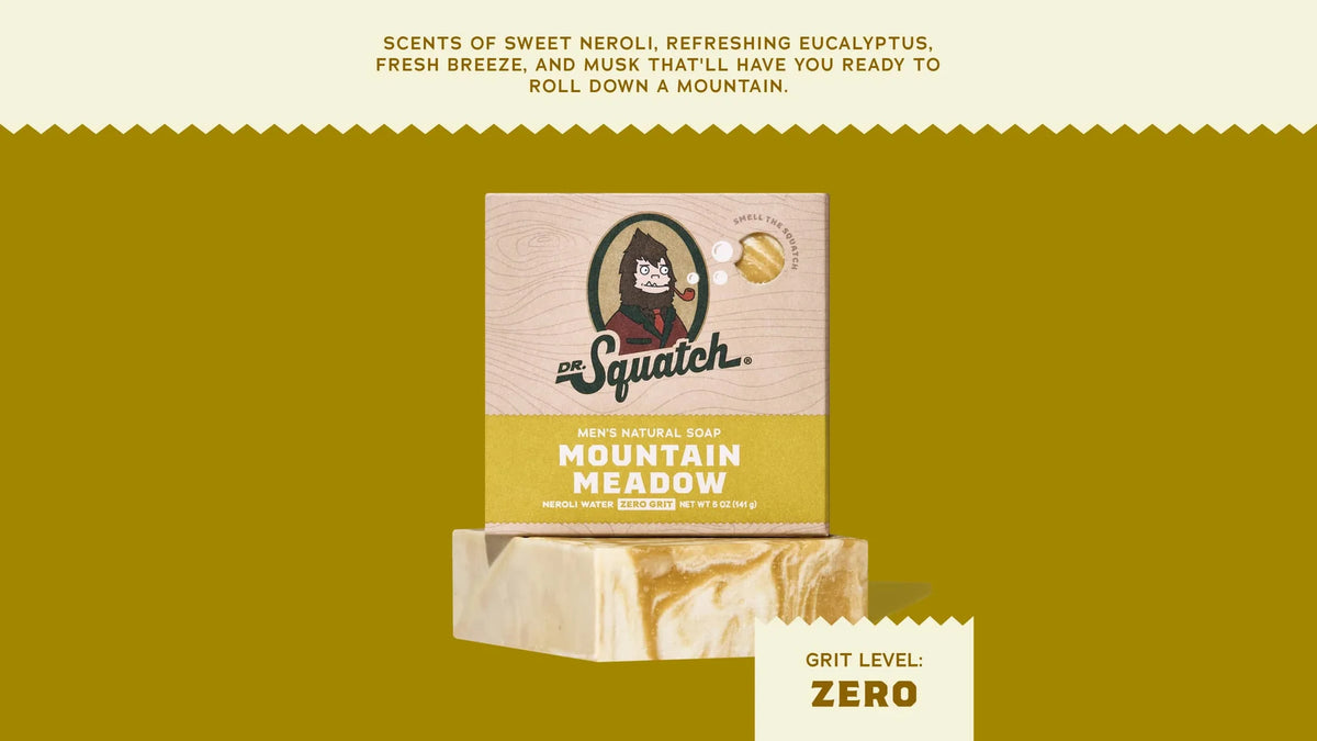 Dr. Squatch Mountain Meadow Bar Soap