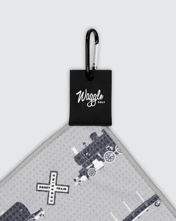 Bogey Train Magnetic Golf Towel