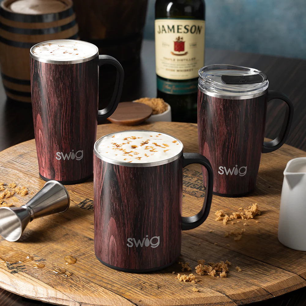 Travel Mug 18oz. - Bourbon Barrel