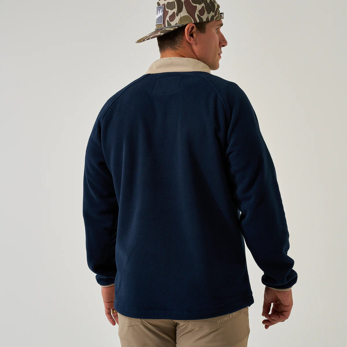 Burlebo - Micro Fleece Dark Blue