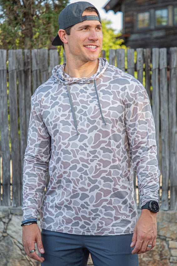 Performance Hoodie - Classic Deer Camo -  Burlebo