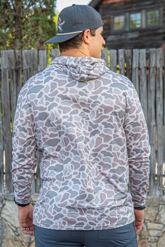 Performance Hoodie - Classic Deer Camo -  Burlebo