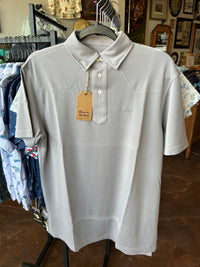Modern Western Polo - Mockingbird Gray - TS