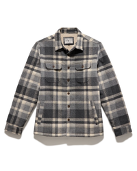 F+A - Sherpa Lined Shacket Charcoal/Grey