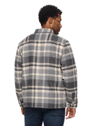 F+A - Sherpa Lined Shacket Charcoal/Grey