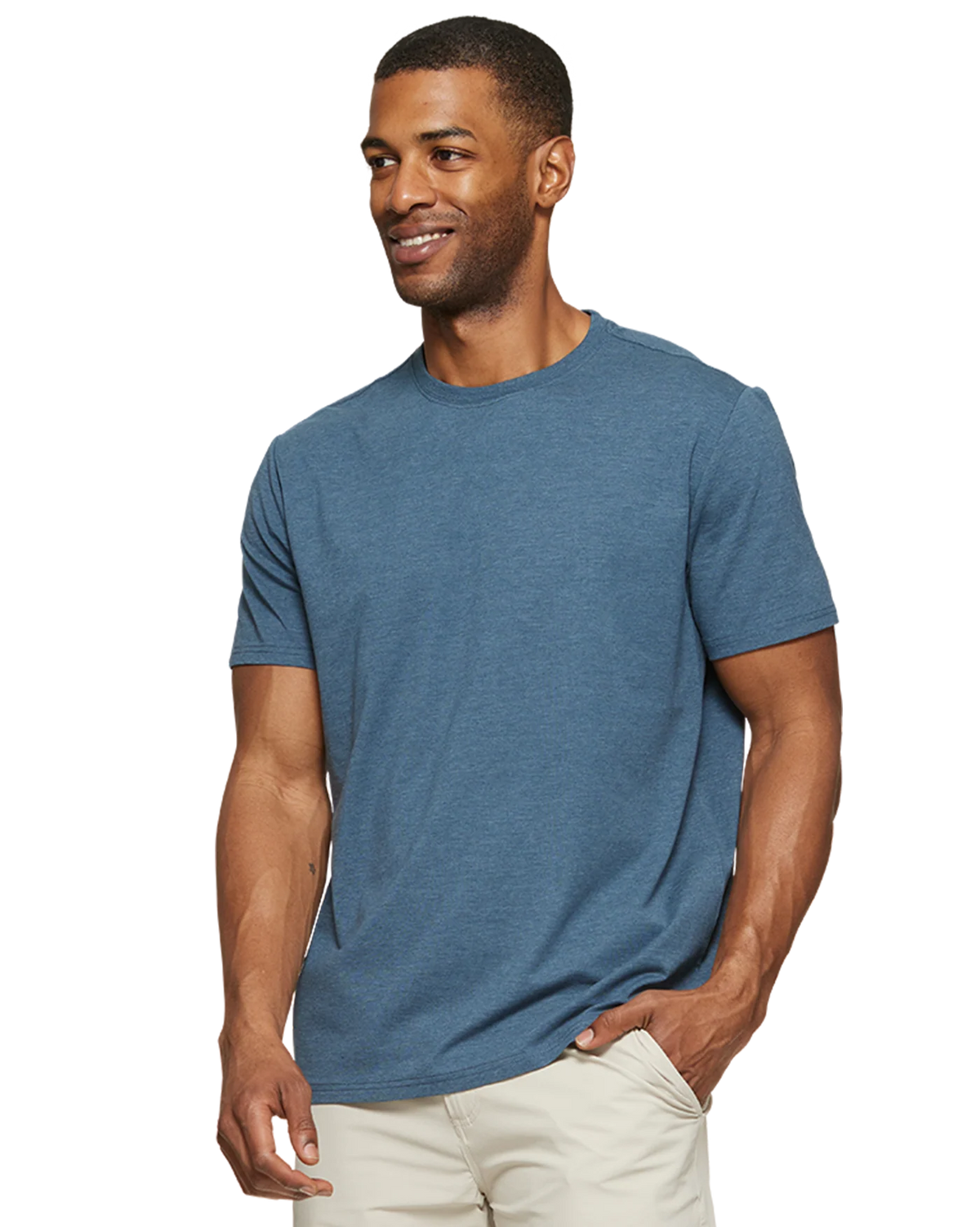 F&A - Crewneck Tee - Navy Heather