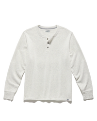 F&A - CHATSWORTH SOFT WAFFLE HENLEY - Grey