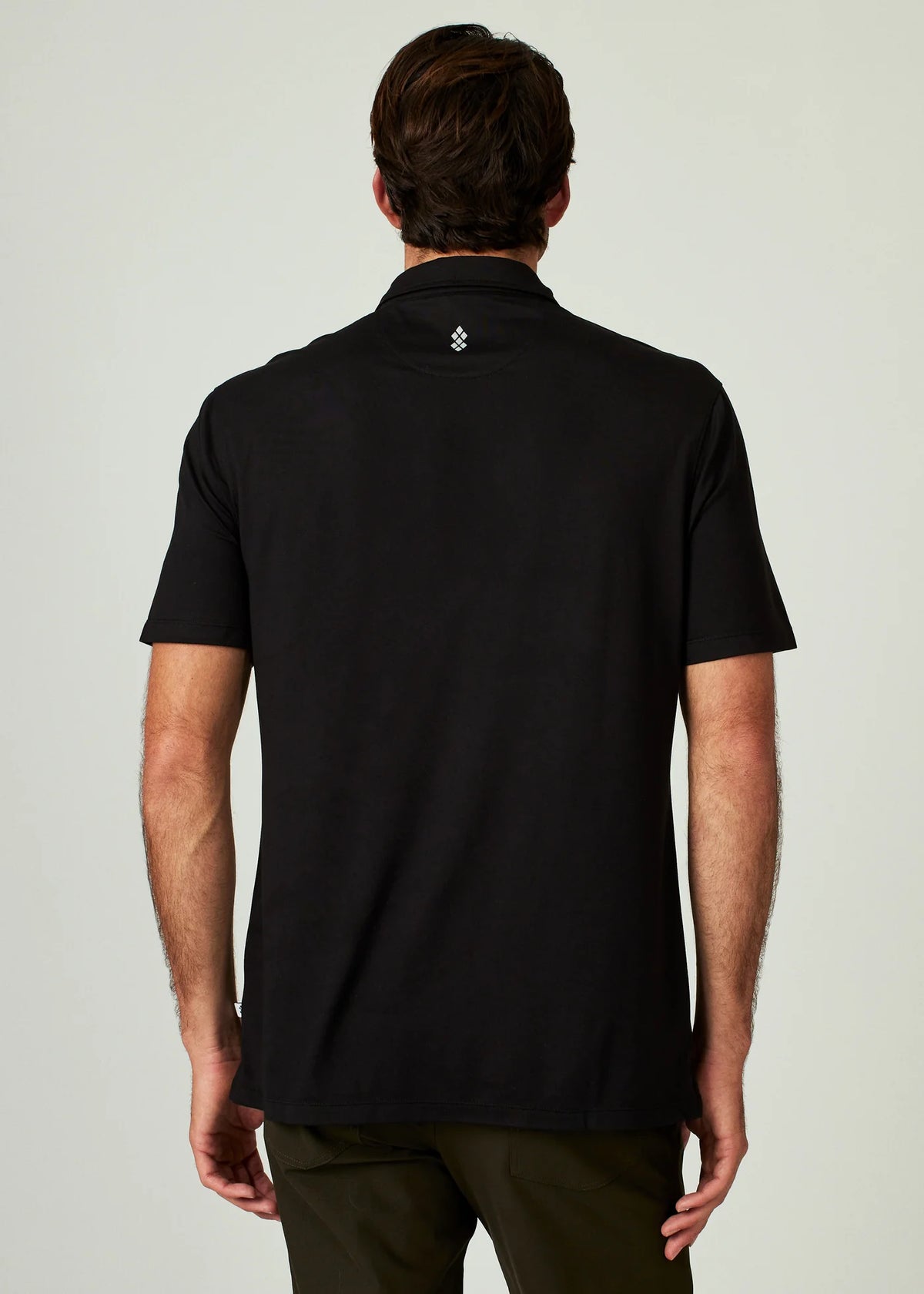 Core Polo - Black - 7 Diamonds