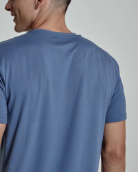 Core Crew Tee-Blue Indigo-7 Diamonds