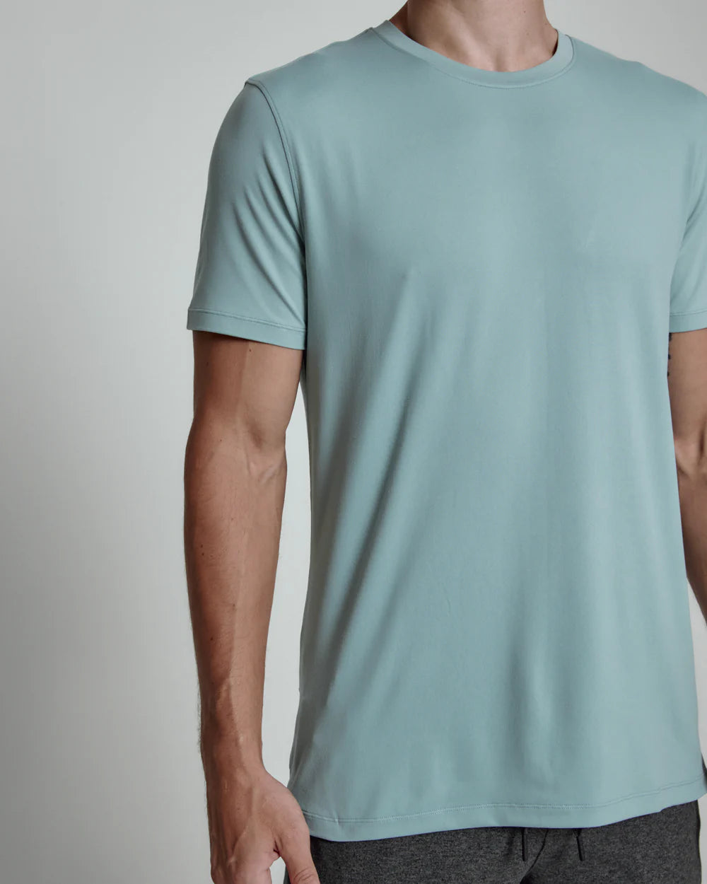 Core Crew Tee-Seafoam-7 Diamonds