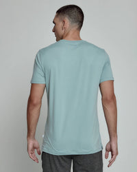 Core Crew Tee-Seafoam-7 Diamonds