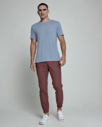 Crew Neck Tee - Thundercloud