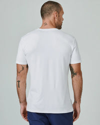 Crew Neck Tee - White
