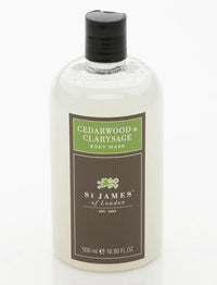 Cedar Wood and Clarysage Body Wash - St. James of London