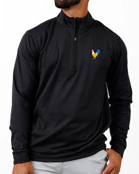 Cocky Rooster Quarter Zip-Waggle Golf