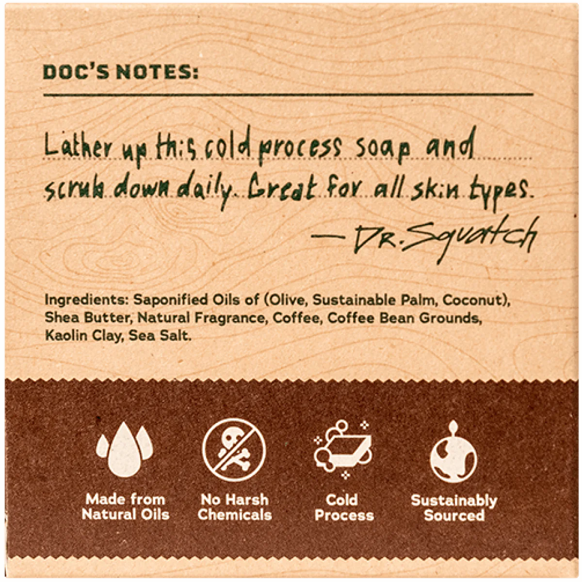 Cold Brew Cleanse-Bar Soap- Dr Squatch