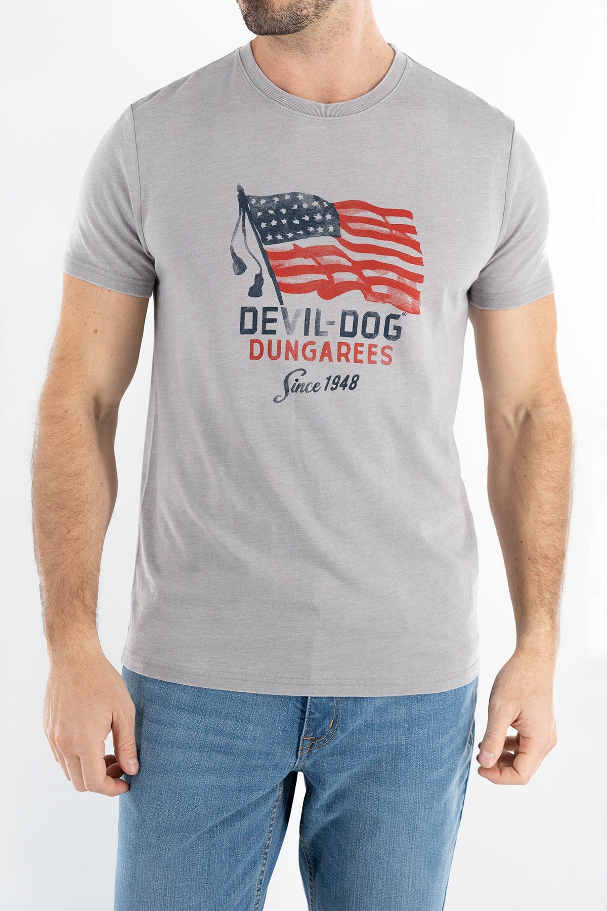 Flag Forward S/S Tee - Devil Dog