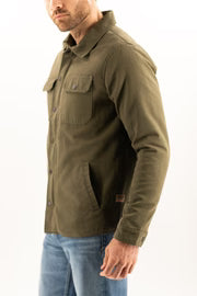 Quilted Deck Jacket - Ivy Green