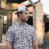 Perf. Button Up- Brush Country- Burlebo