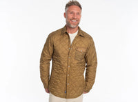 Quilted Shacket - Fools Gold