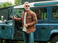 Quilted Waxed Jacket - Oilskin