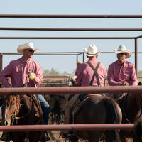 Crimson Pearl Snap Long Sleeve- GameGaurd