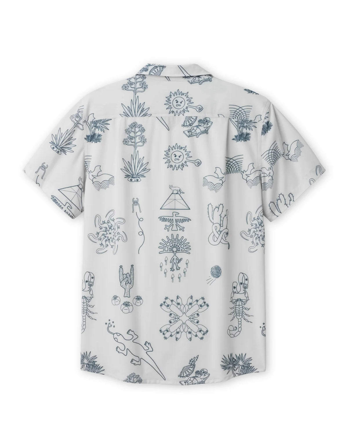Desert Martians - Gray Vagabond Button Up